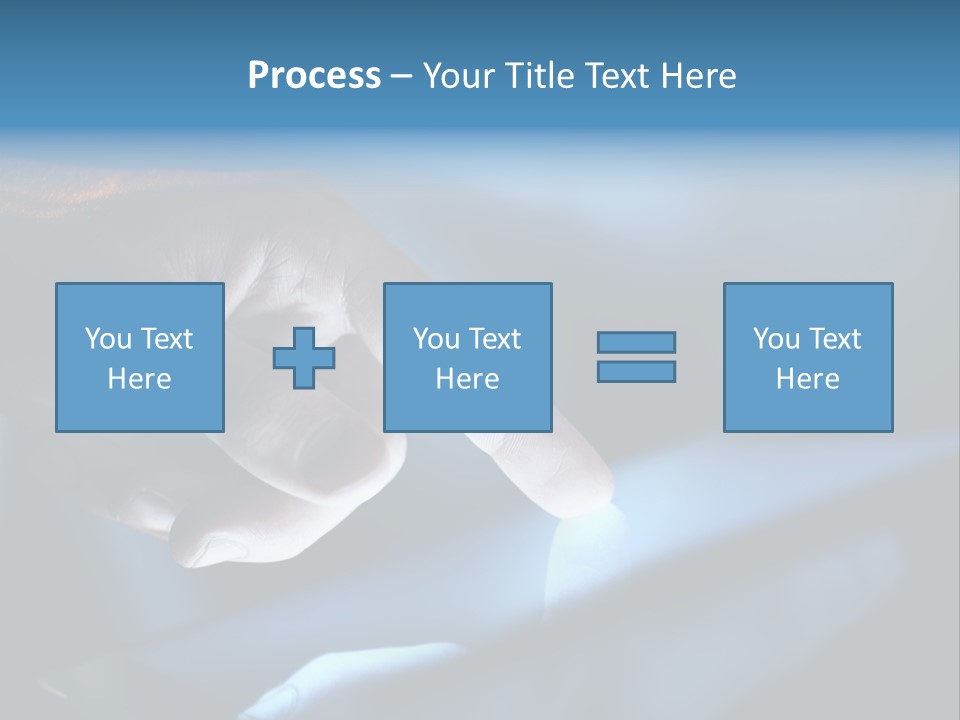 Background Showing  PowerPoint Template