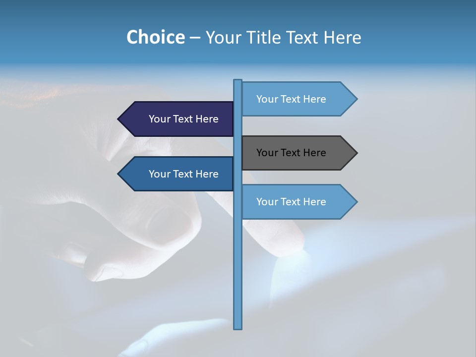 Background Showing  PowerPoint Template