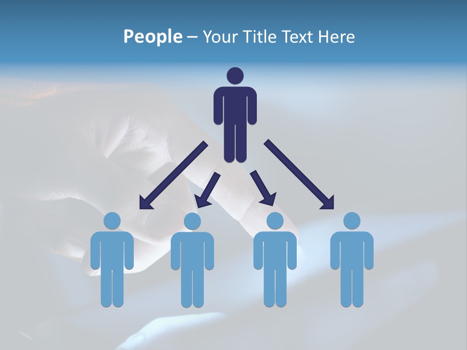 Background Showing  PowerPoint Template