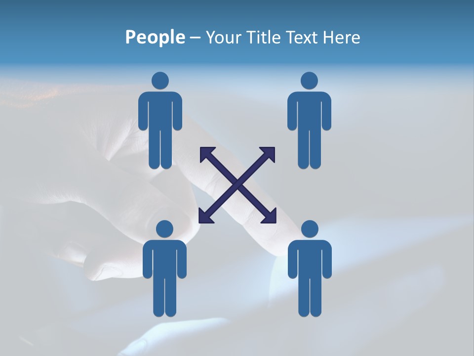 Background Showing  PowerPoint Template