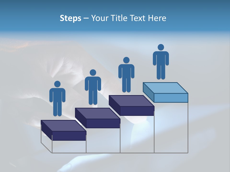 Background Showing  PowerPoint Template