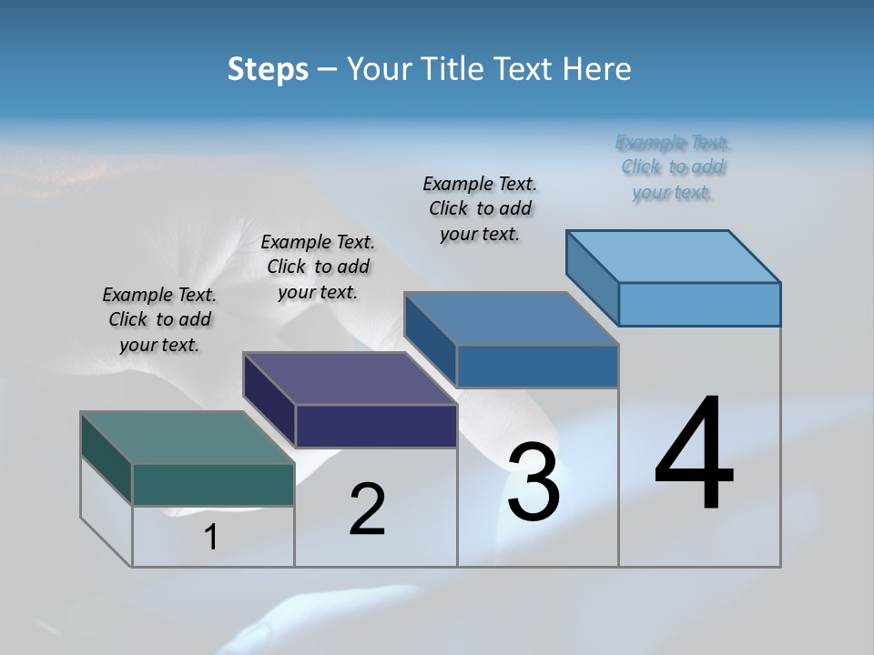 Background Showing  PowerPoint Template