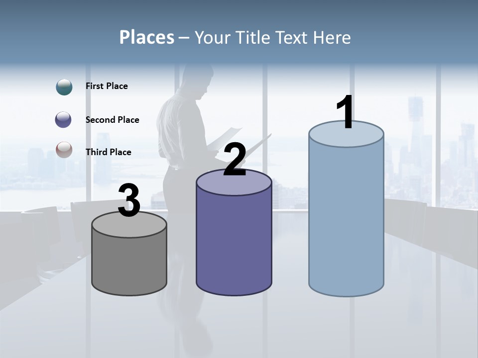 Closeup Parquet Computer PowerPoint Template