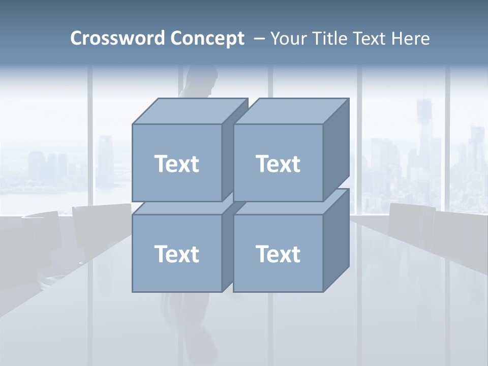 Closeup Parquet Computer PowerPoint Template