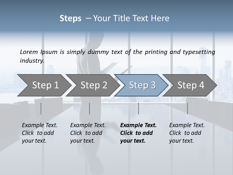 Closeup Parquet Computer PowerPoint Template