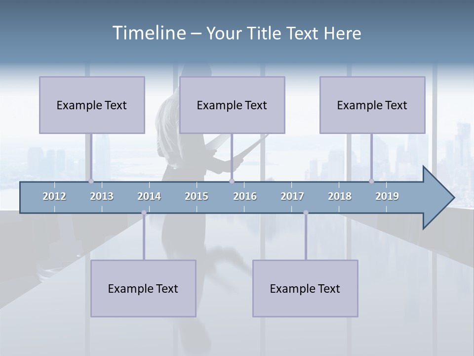 Closeup Parquet Computer PowerPoint Template