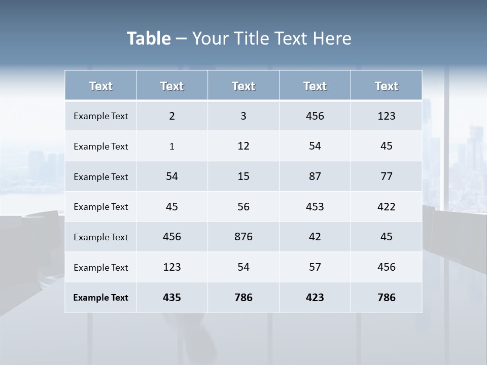 Closeup Parquet Computer PowerPoint Template