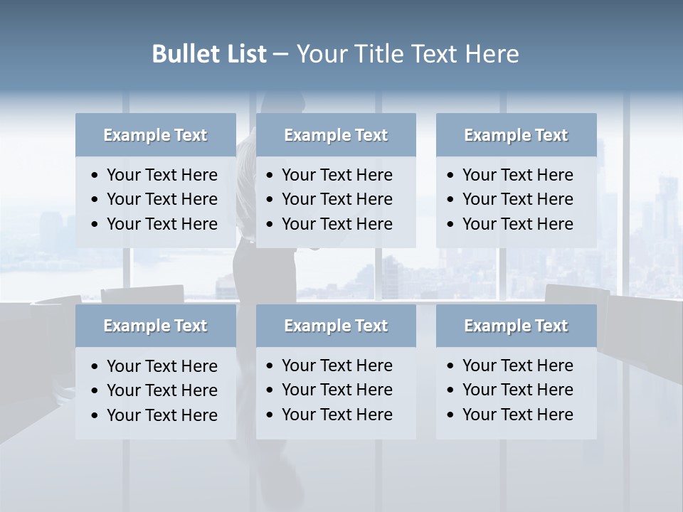 Closeup Parquet Computer PowerPoint Template
