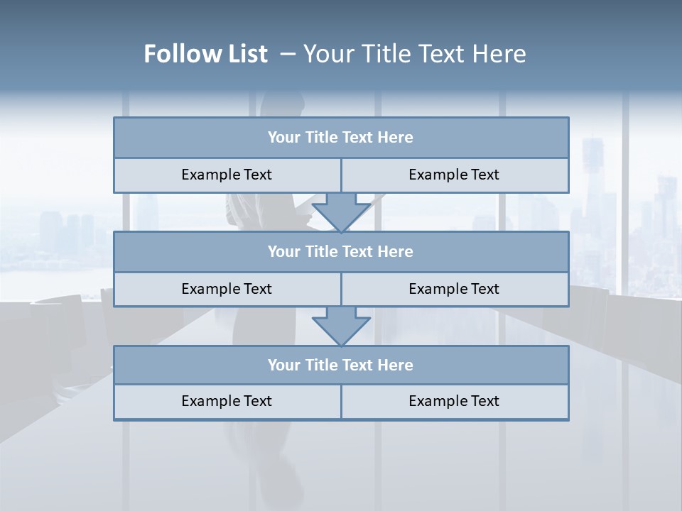 Closeup Parquet Computer PowerPoint Template