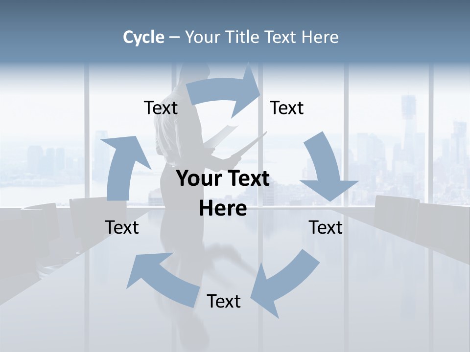 Closeup Parquet Computer PowerPoint Template