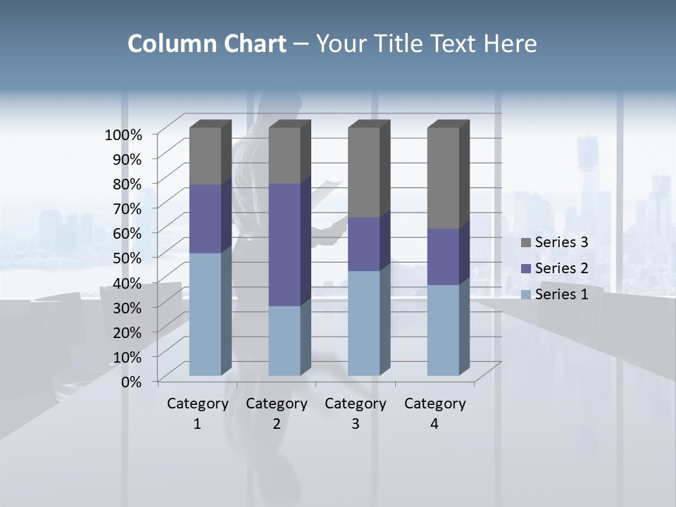 Closeup Parquet Computer PowerPoint Template