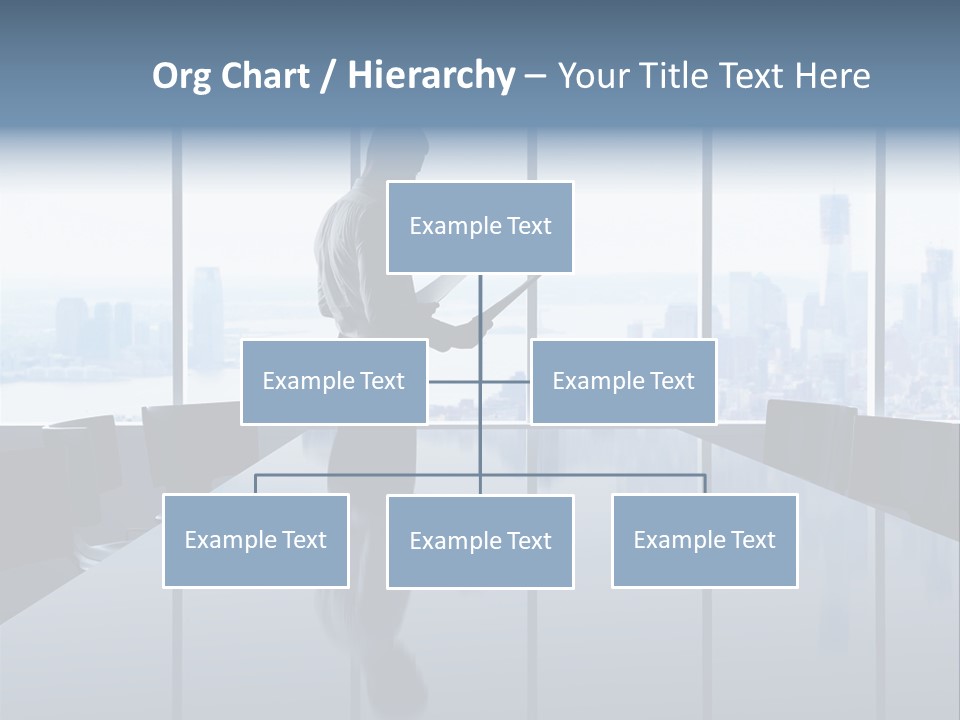 Closeup Parquet Computer PowerPoint Template