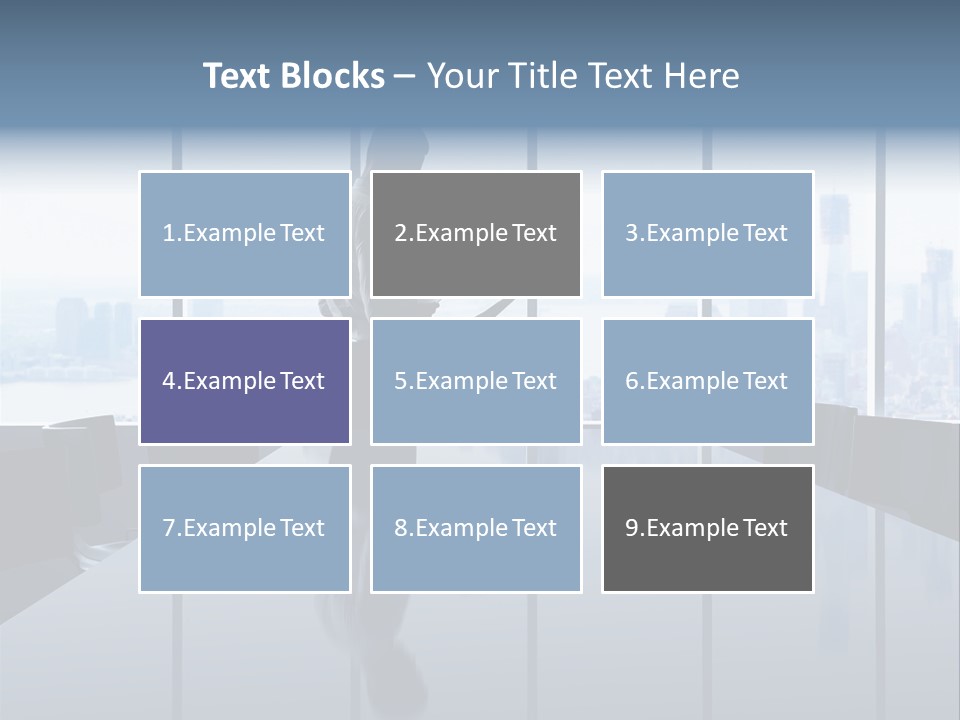 Closeup Parquet Computer PowerPoint Template