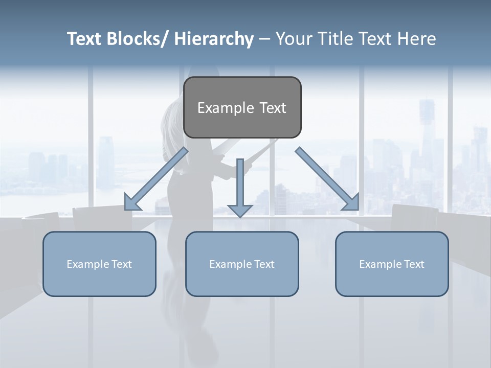 Closeup Parquet Computer PowerPoint Template