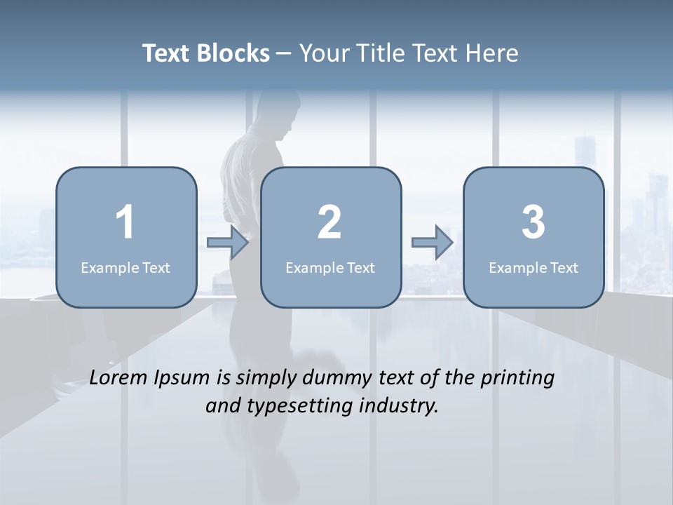 Closeup Parquet Computer PowerPoint Template
