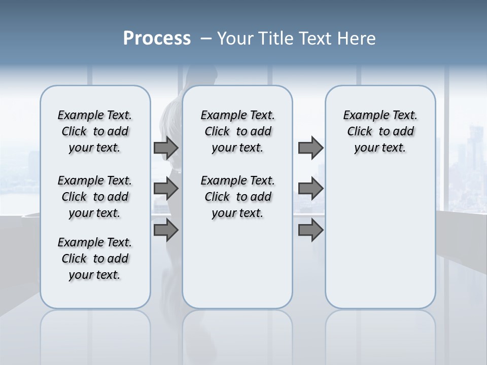 Closeup Parquet Computer PowerPoint Template