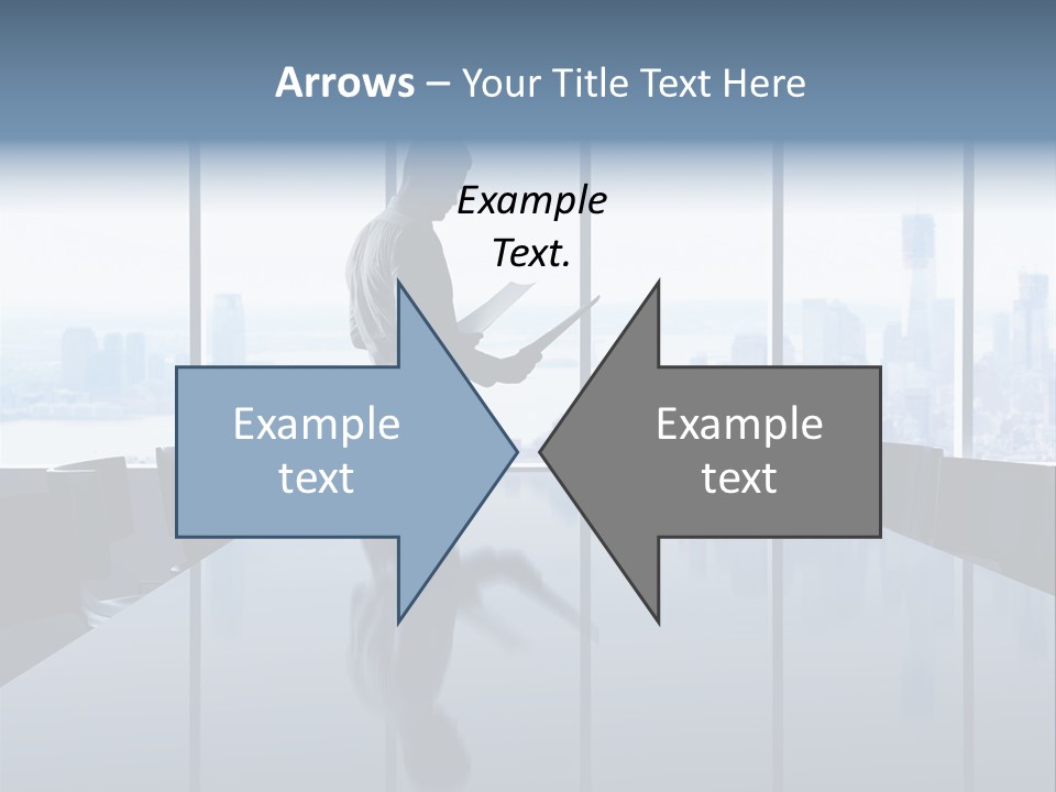 Closeup Parquet Computer PowerPoint Template