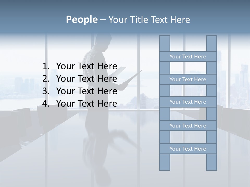 Closeup Parquet Computer PowerPoint Template