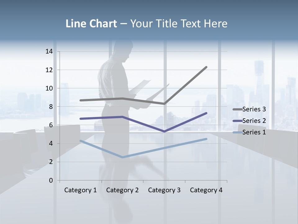 Closeup Parquet Computer PowerPoint Template