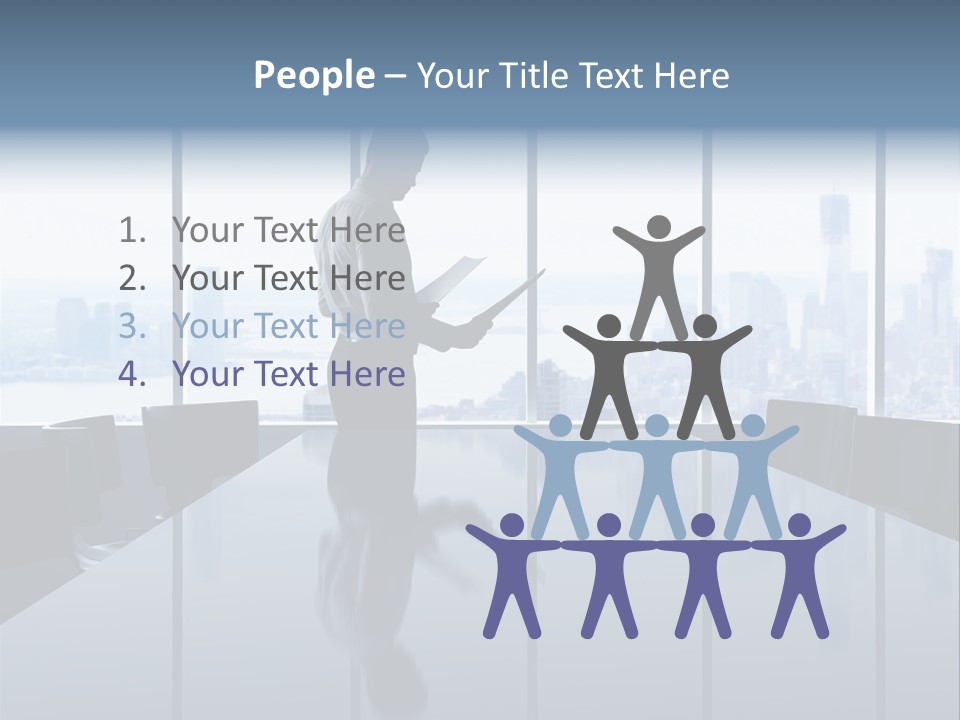 Closeup Parquet Computer PowerPoint Template