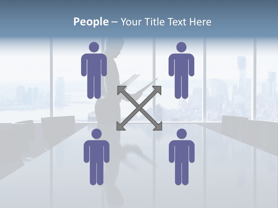 Closeup Parquet Computer PowerPoint Template