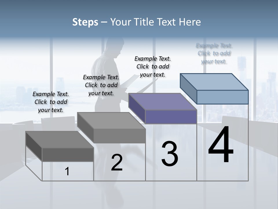 Closeup Parquet Computer PowerPoint Template