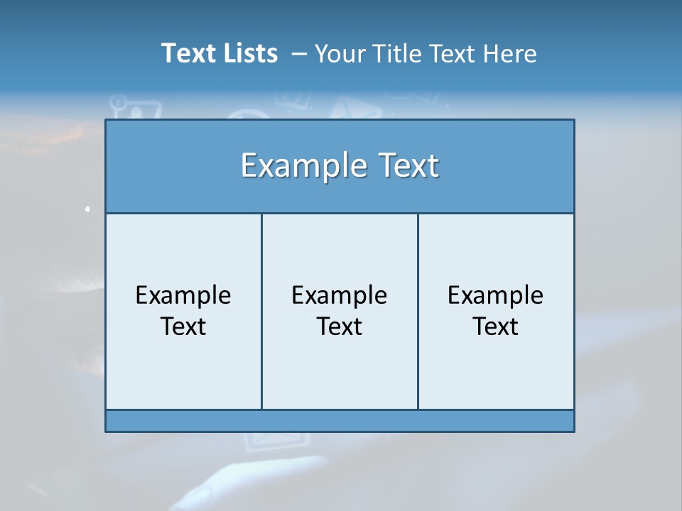 Holding White Monitor PowerPoint Template