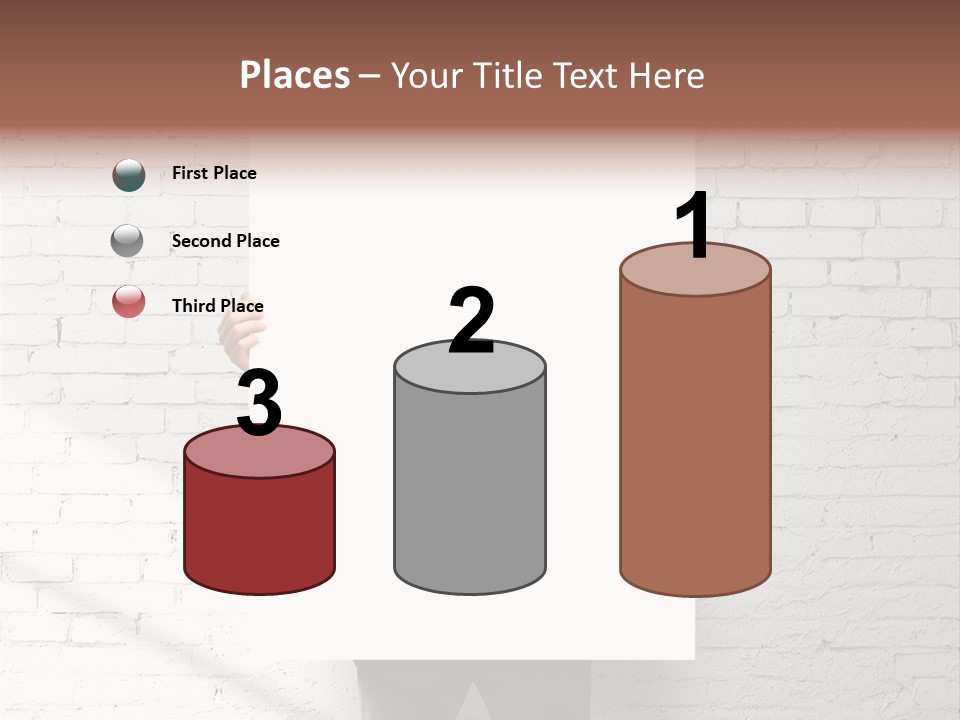 Banner Wall Suit PowerPoint Template