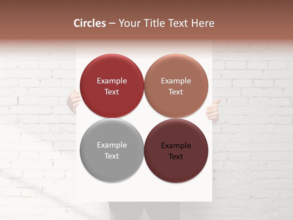 Banner Wall Suit PowerPoint Template