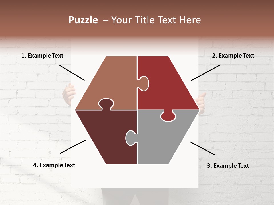 Banner Wall Suit PowerPoint Template