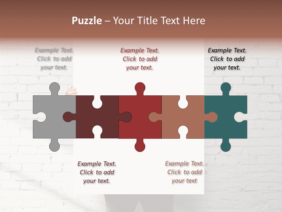 Banner Wall Suit PowerPoint Template