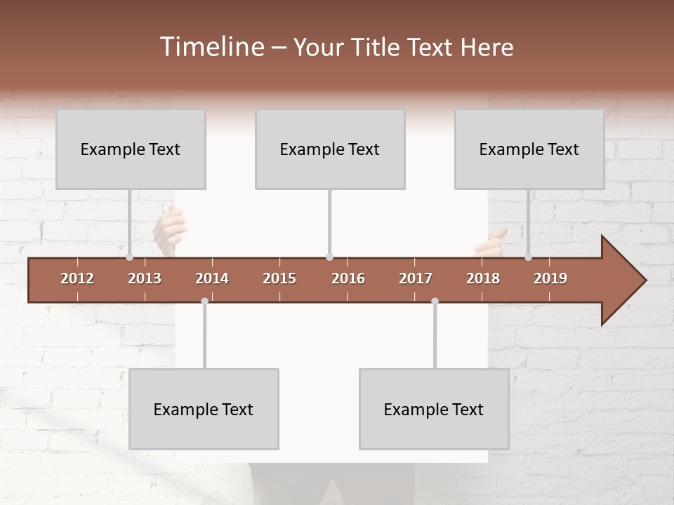 Banner Wall Suit PowerPoint Template