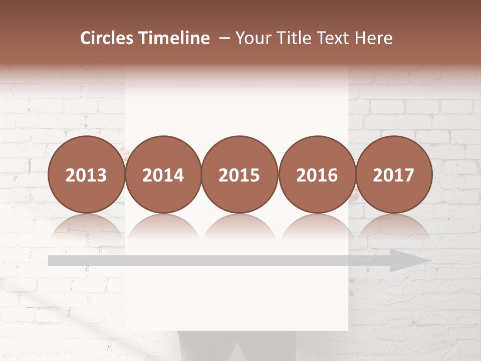 Banner Wall Suit PowerPoint Template