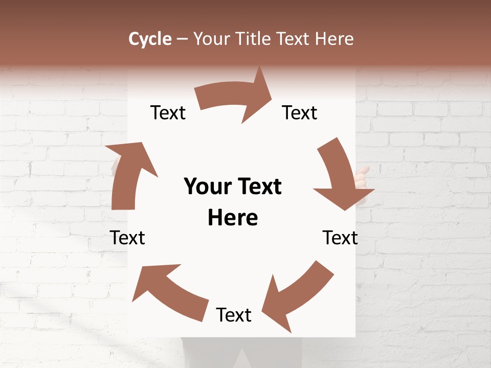 Banner Wall Suit PowerPoint Template