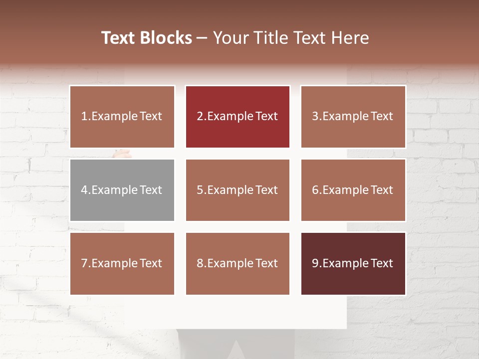 Banner Wall Suit PowerPoint Template