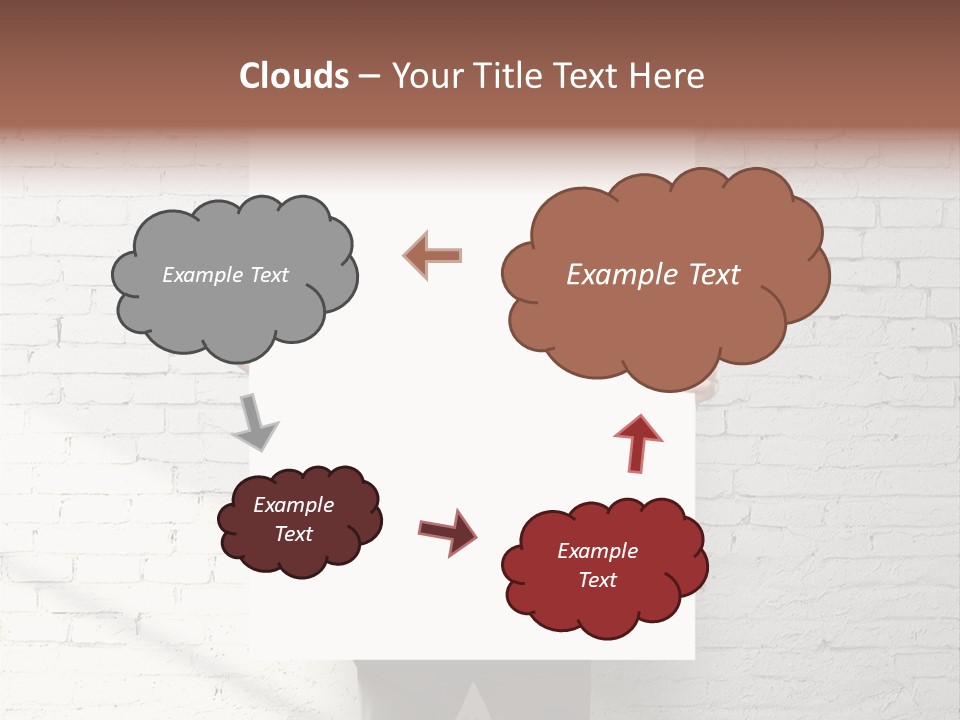 Banner Wall Suit PowerPoint Template