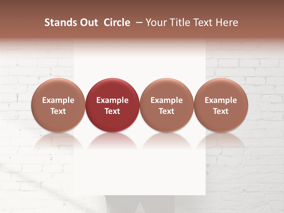 Banner Wall Suit PowerPoint Template