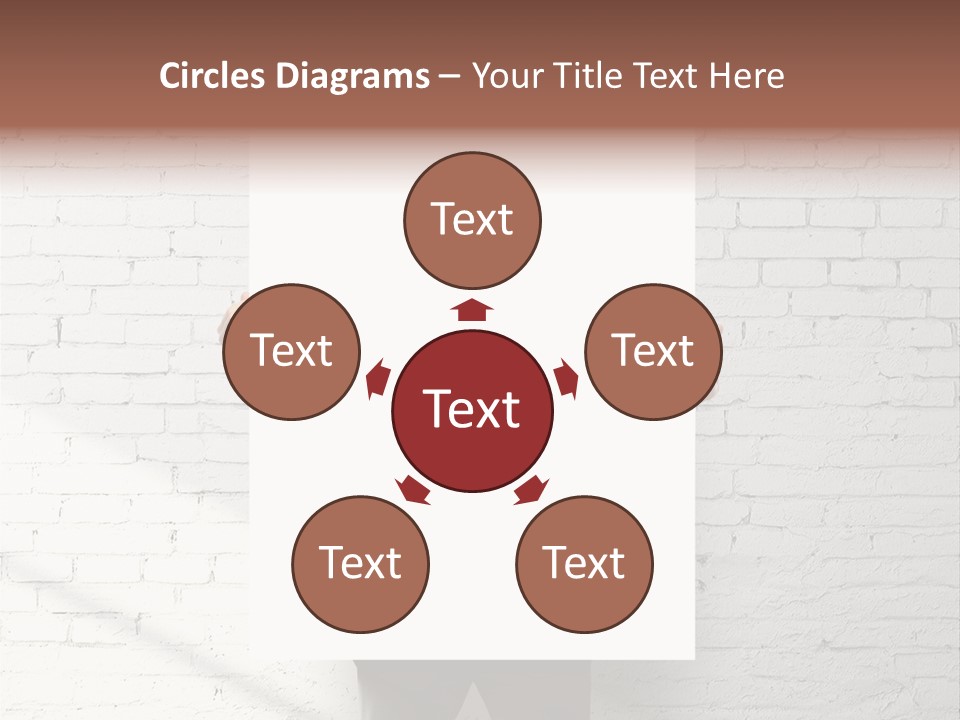 Banner Wall Suit PowerPoint Template