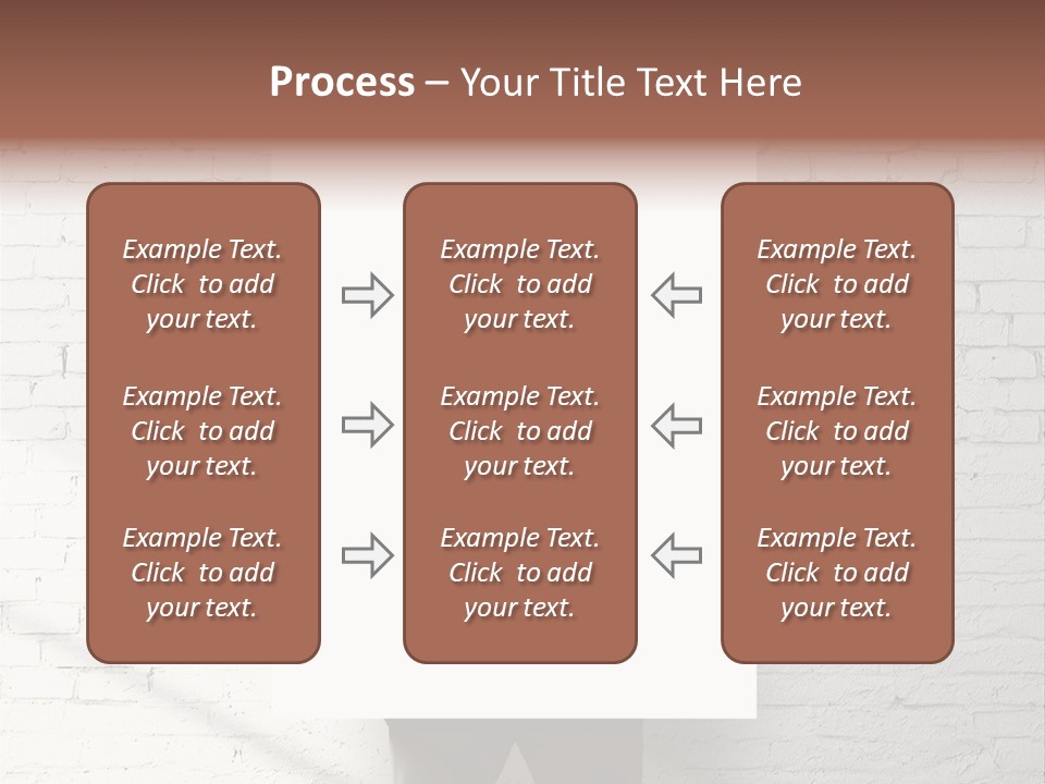 Banner Wall Suit PowerPoint Template