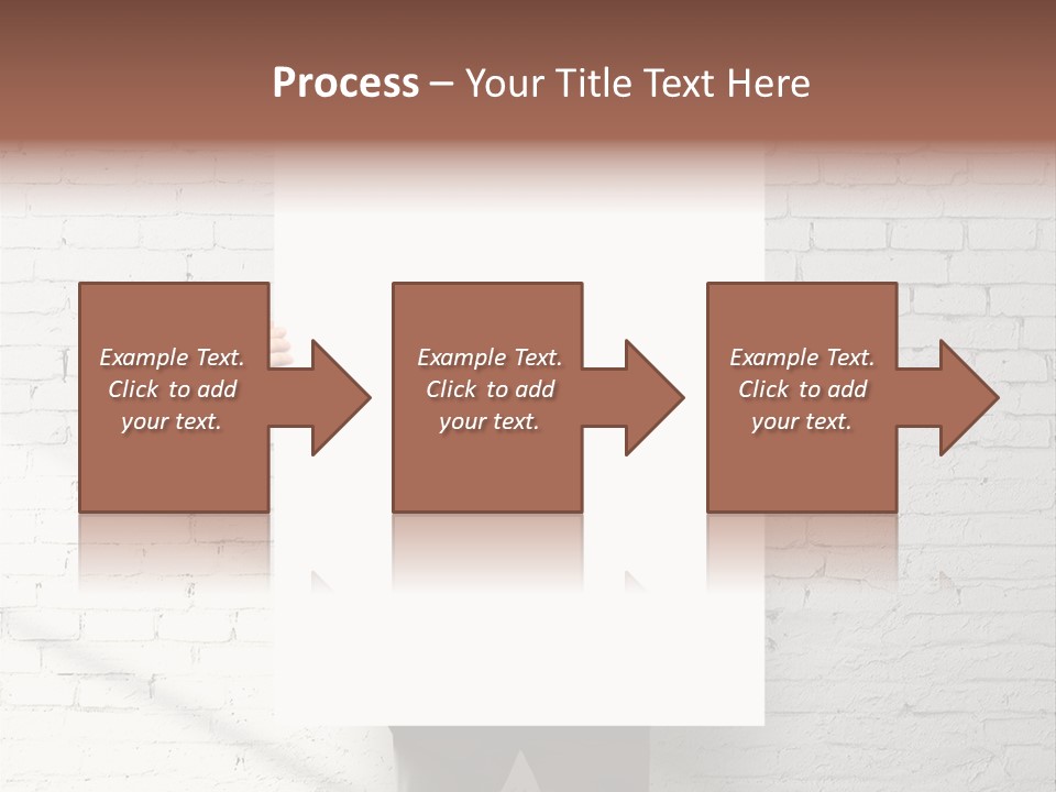 Banner Wall Suit PowerPoint Template