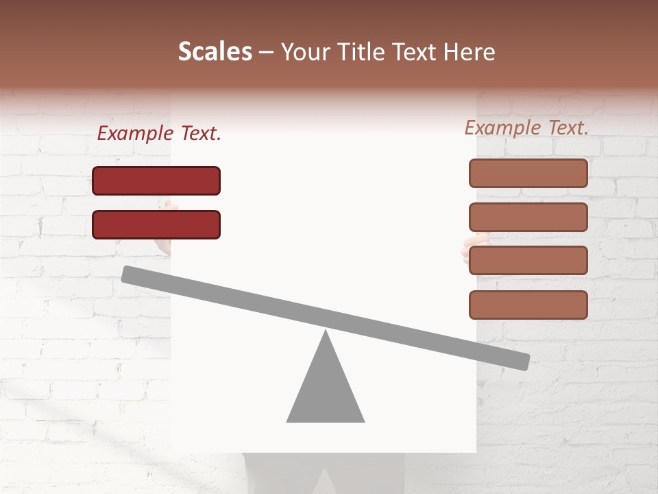 Banner Wall Suit PowerPoint Template