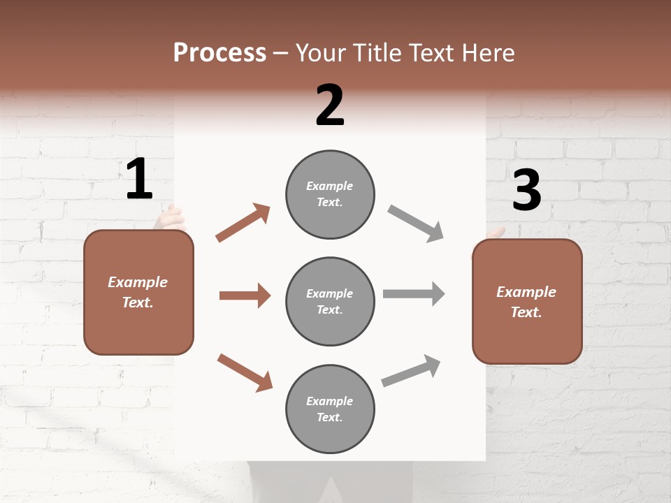 Banner Wall Suit PowerPoint Template