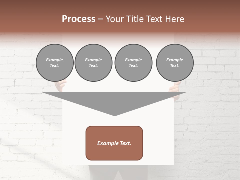 Banner Wall Suit PowerPoint Template