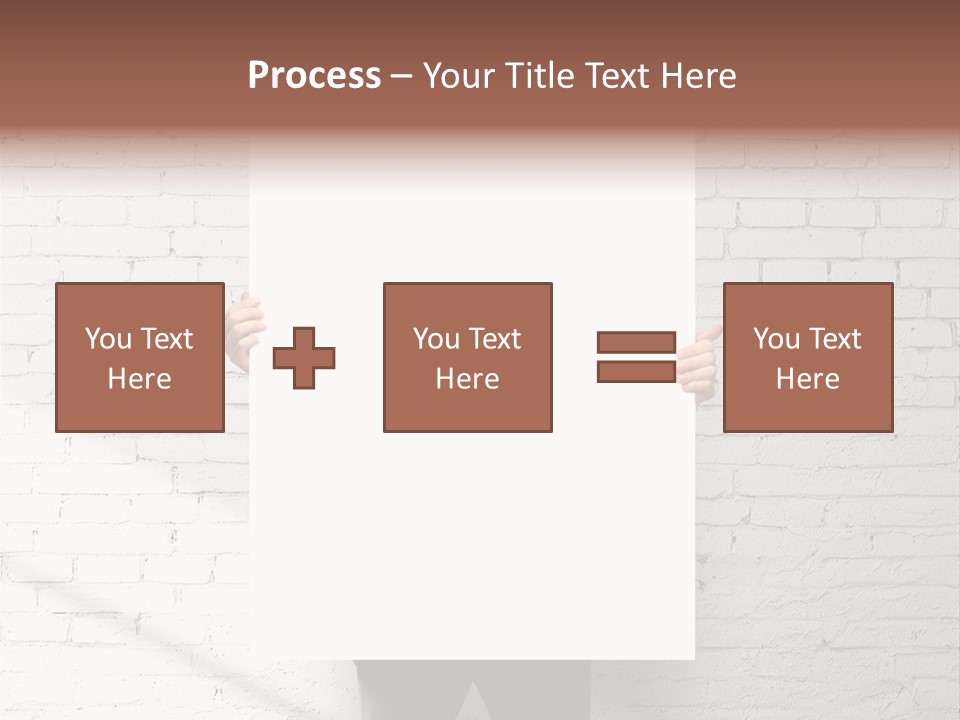 Banner Wall Suit PowerPoint Template