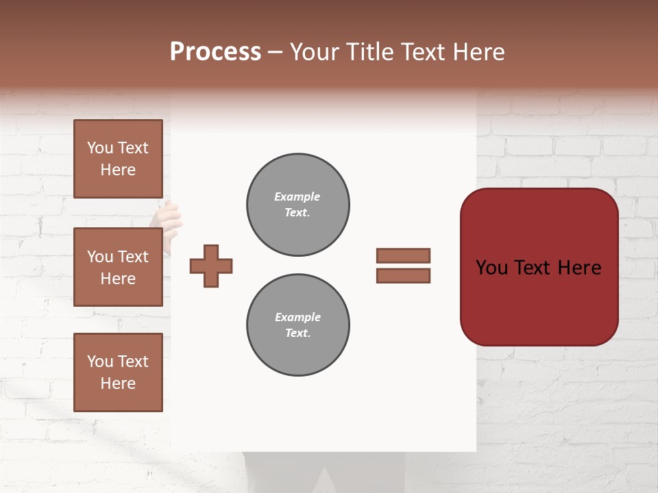 Banner Wall Suit PowerPoint Template