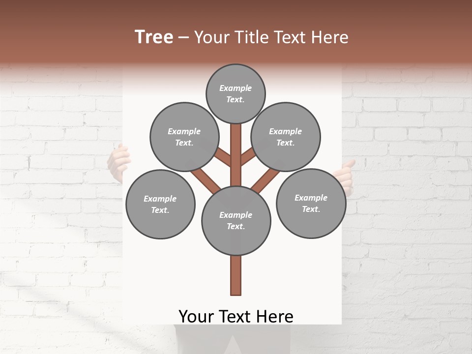 Banner Wall Suit PowerPoint Template