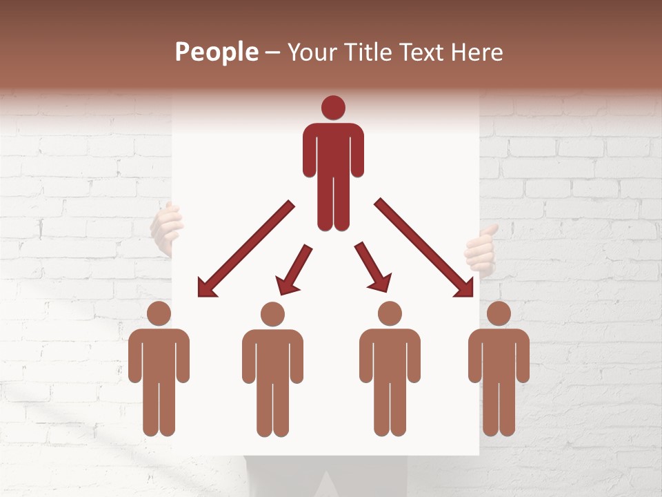 Banner Wall Suit PowerPoint Template