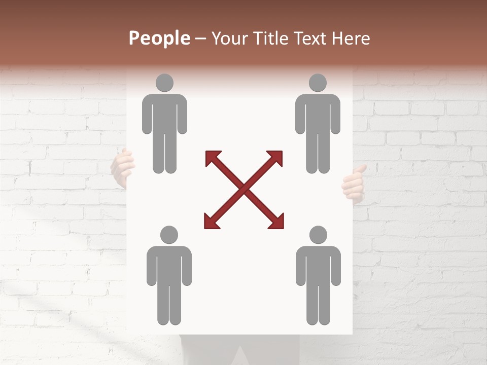 Banner Wall Suit PowerPoint Template