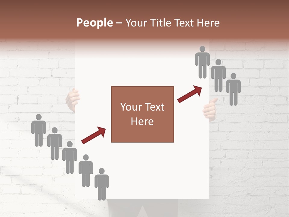 Banner Wall Suit PowerPoint Template