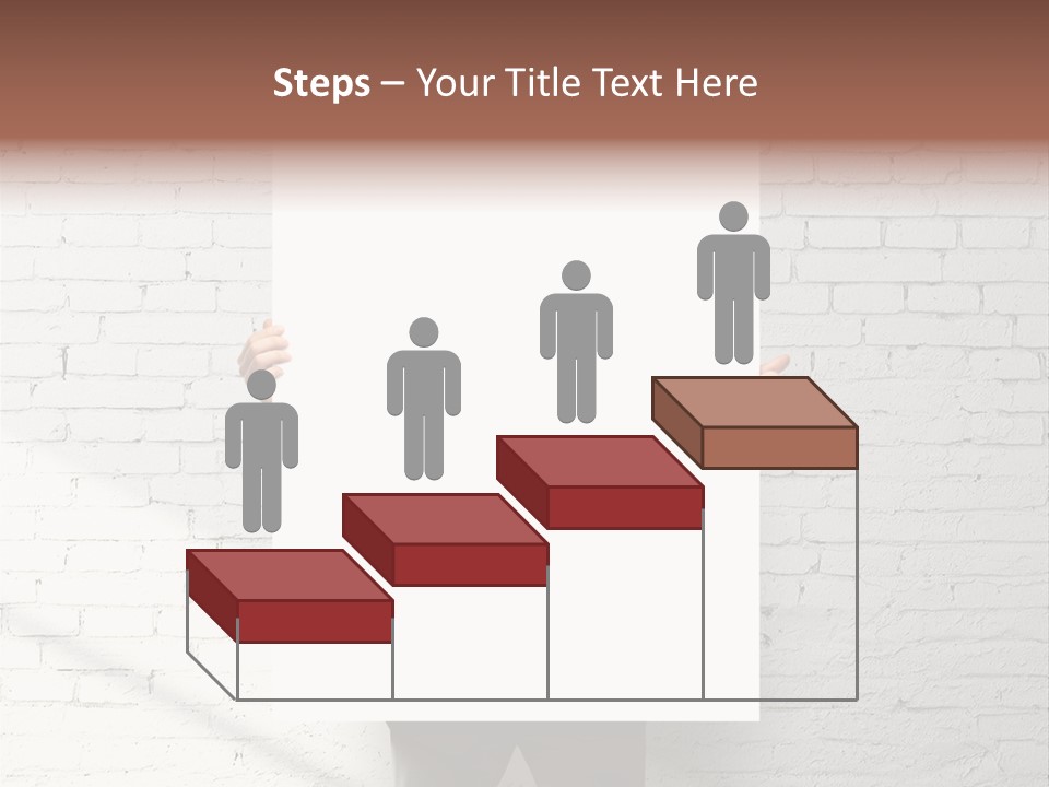 Banner Wall Suit PowerPoint Template